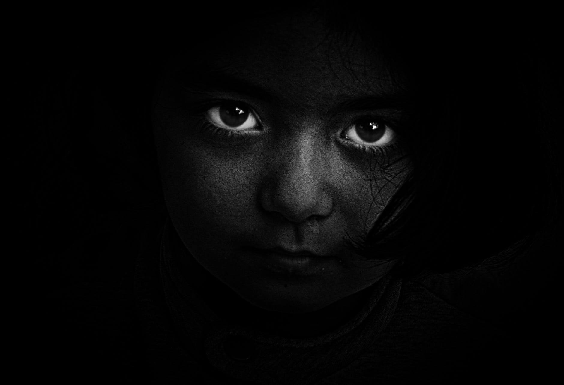 Photo by omar alnahi on <a href="https://www.pexels.com/photo/grayscale-photography-of-girl-s-face-18495/" rel="nofollow">Pexels.com</a>