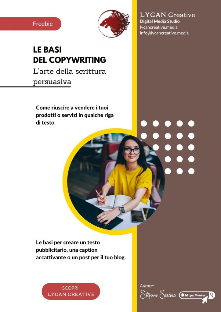 freebie - guida alle basi del copywriting