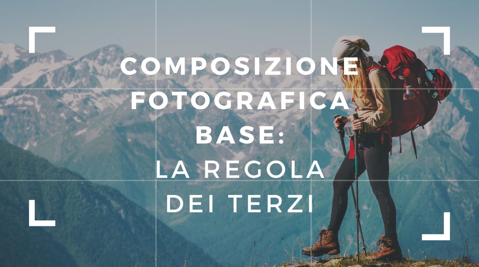 Basi di composizione fotografica: la regola dei terzi