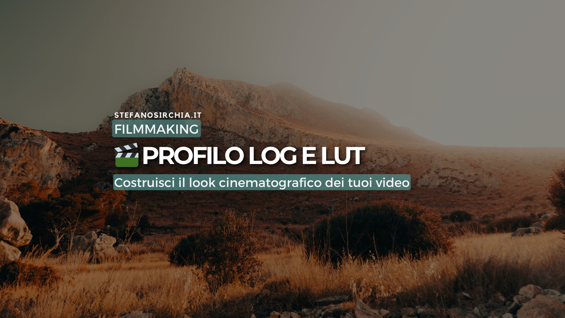 Profilo LOG e LUT: crea un look da film nei tuoi video